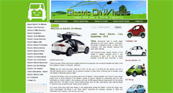 Desktop Screenshot of electriconwheels.com